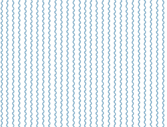 Rifle Paper Co. RF7555 Rickrack Blue Wallpaper