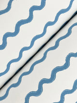 Rifle Paper Co. RF7555 Rickrack Blue Wallpaper