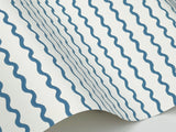Rifle Paper Co. RF7555 Rickrack Blue Wallpaper