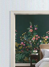 Rifle Paper Co. RF7555 Rickrack Blue Wallpaper