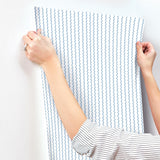 Rifle Paper Co. RF7555 Rickrack Blue Wallpaper