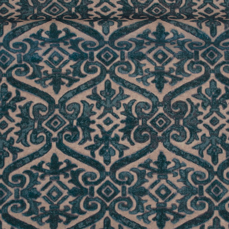 Schumacher RF901CS57 LOREDAN in PEACOCK Fabric - IKSEL