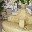 Schumacher RF927CR71 SAFAVID BOTEH in GOLD Fabric - IKSEL