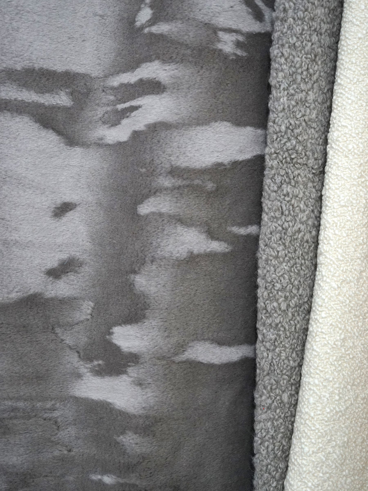 Scalamandre RG 0001BEAR GREIGE POLAR BEAR Fabric - Eade's Wallpaper