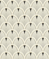 Rasch RH433210 Ruhlmann Cream Fan Wallpaper