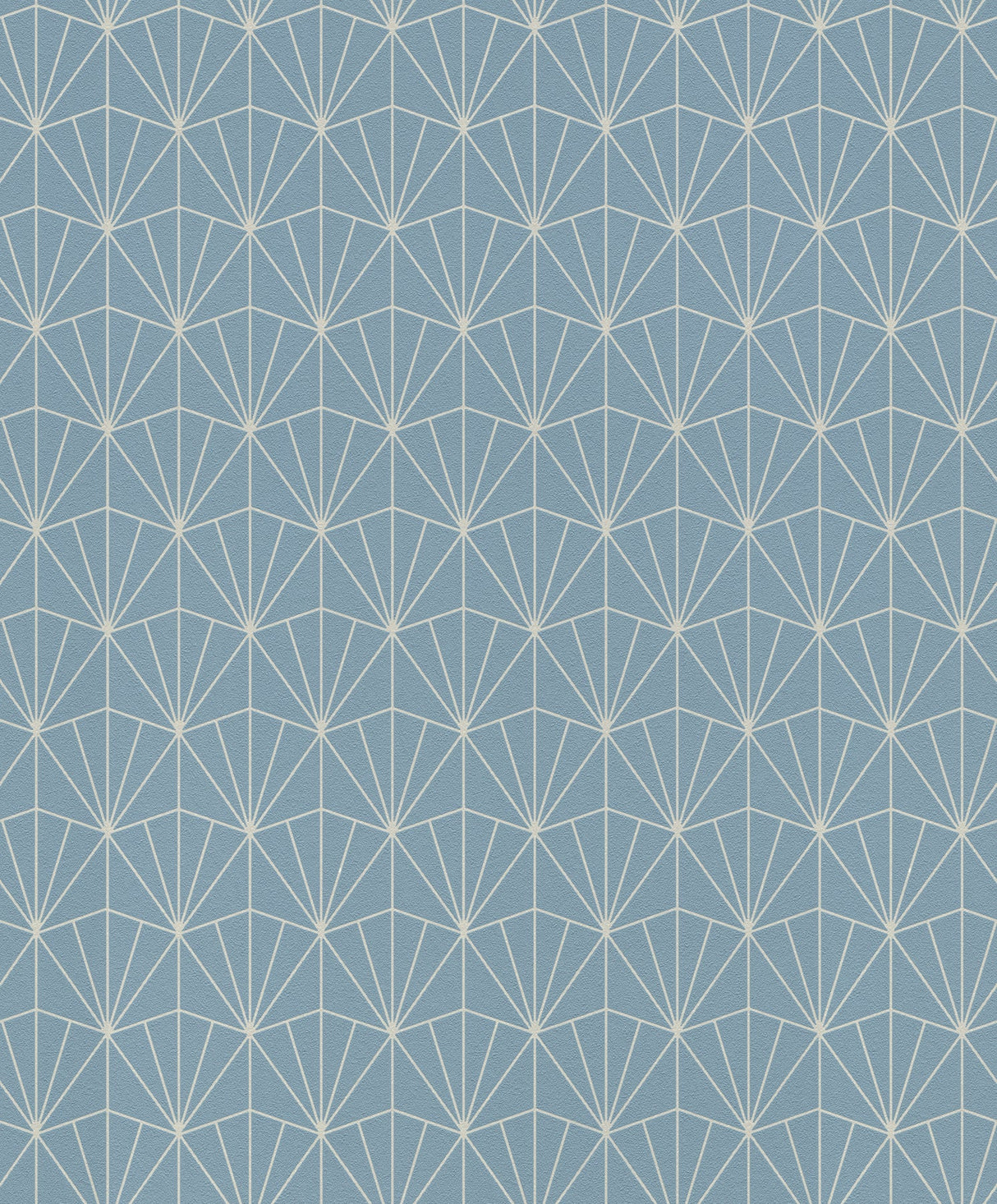 Rasch RH434057 Frankl Blue Geometric Wallpaper