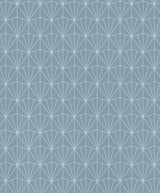 Rasch RH434057 Frankl Blue Geometric Wallpaper