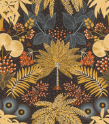 Rasch RH465730 Leonor  Mustard Bohemian Jungle Wallpaper