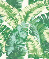 Rasch RH535648 Pisang Green Palm Leaf Wallpaper