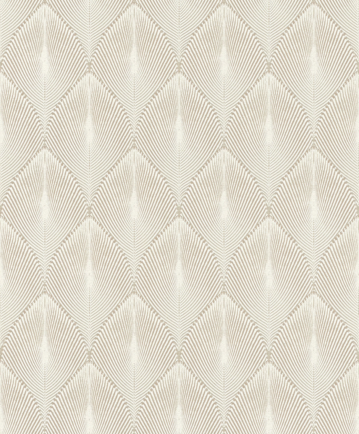 Rasch RH535815 Tirsuli Taupe Ogee Wallpaper