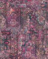 Rasch RH536539 Hamadan Purple Textile Wallpaper