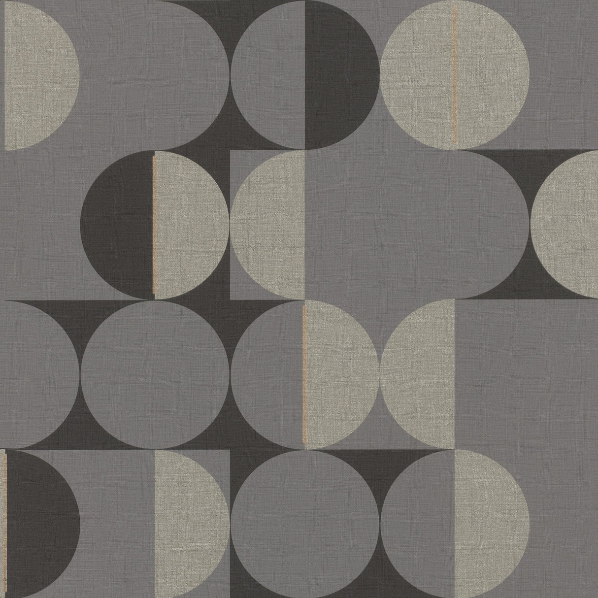 Rasch RH538052 Cakara Grey Geometric Wallpaper