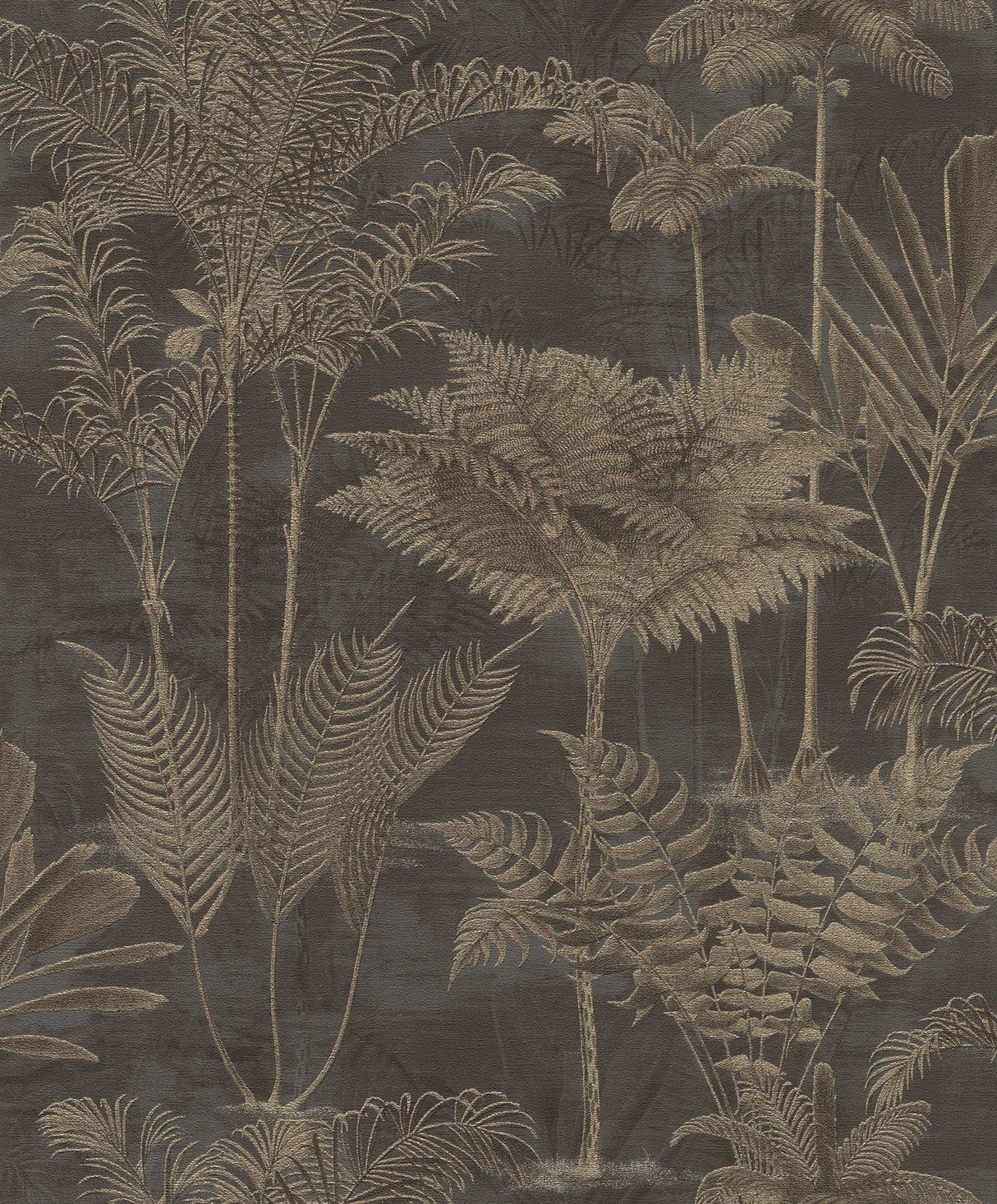 Rasch RH555165 Kinabalu  Black Rainforest Wallpaper