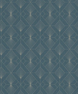 Rasch RH620924 Henri Dark Green Geometric Wallpaper