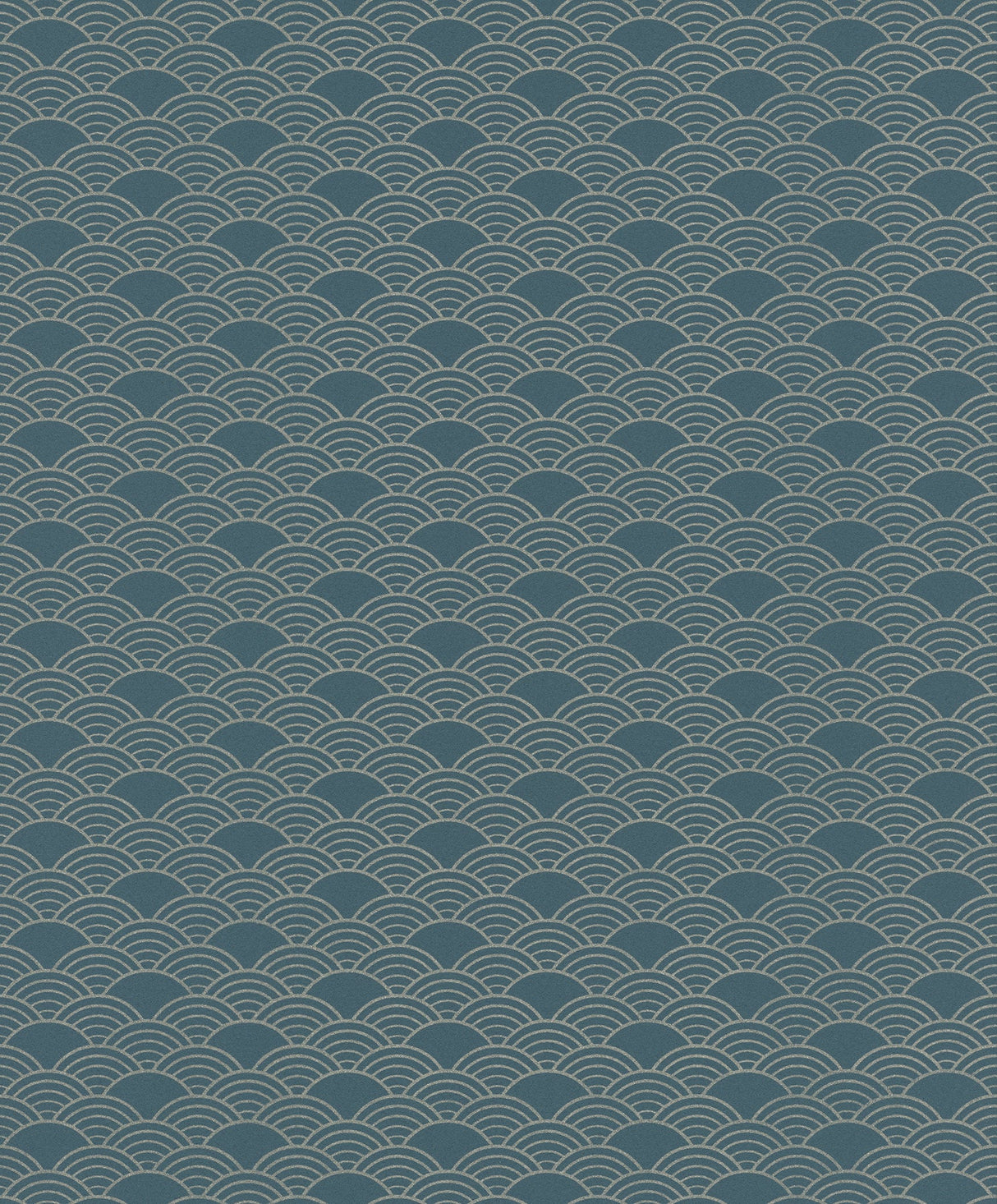 Rasch RH621020 Rapin Dark Green Wave Wallpaper