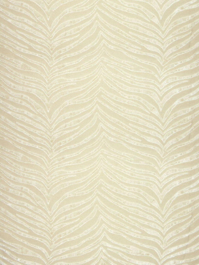Scalamandre RH 00011815 PARCHMENT SAMBURU Fabric - Eade's Wallpaper
