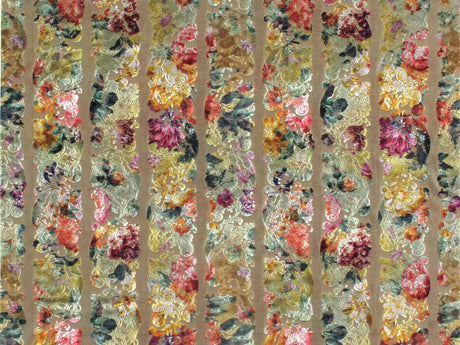Scalamandre RH 00021838 TENDRIL GREEN JARDIN COLBERT Fabric - Eade's Wallpaper