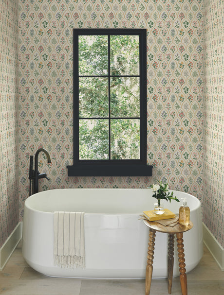 York RI5130 Hawthorne Cream Wallpaper
