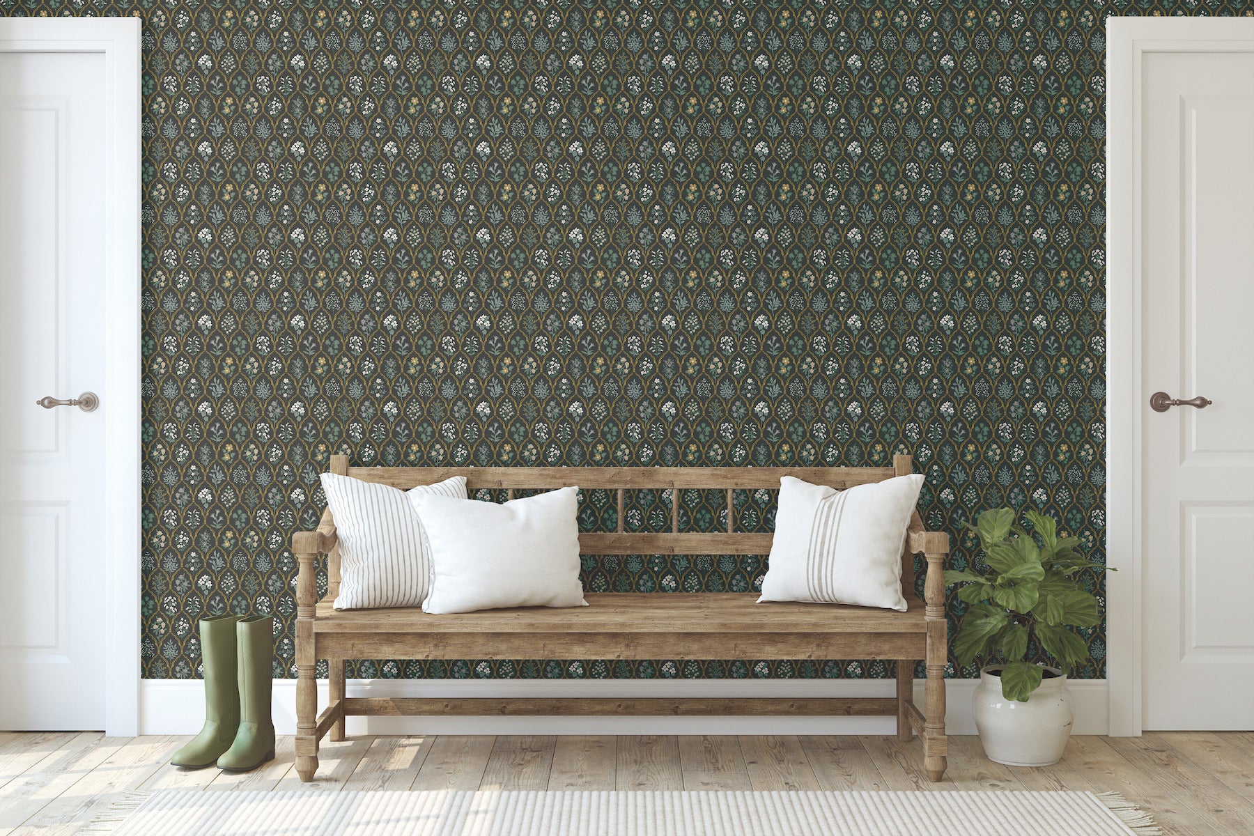 Rifle Paper Co. Hawthorne Wallpaper