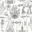 RoomMates RMK11036WP Star Wars Blueprint Peel & Stick Wallpaper - Eade's Wallpaper