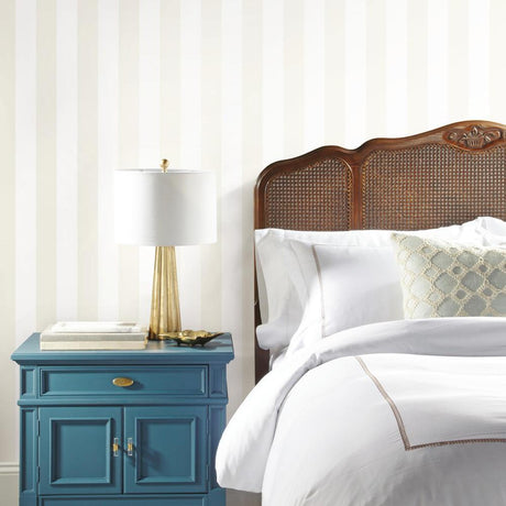 RoomMates RMK11082WP Awning Stripe Peel and Stick Wallpaper - Eade's Wallpaper