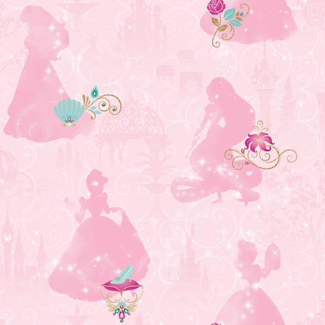 RoomMates RMK11170RL Disney Princess Peel and Stick Wallpaper - Eade's Wallpaper