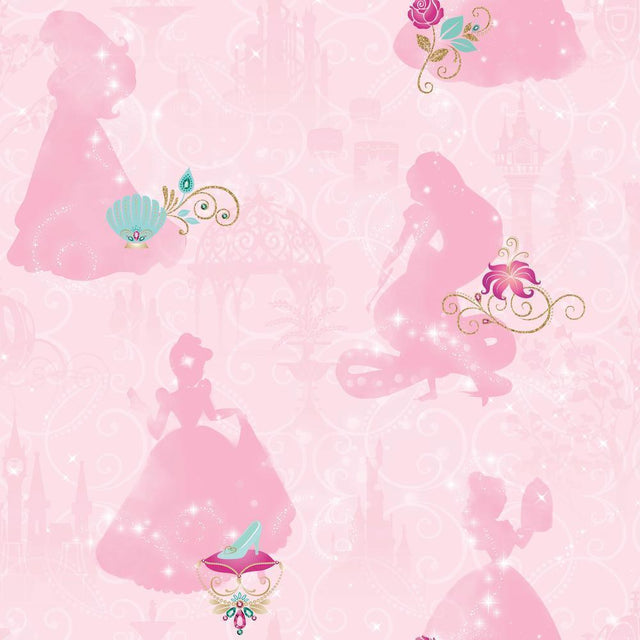 RoomMates RMK11170RL Disney Princess Peel and Stick Wallpaper - Eade's Wallpaper