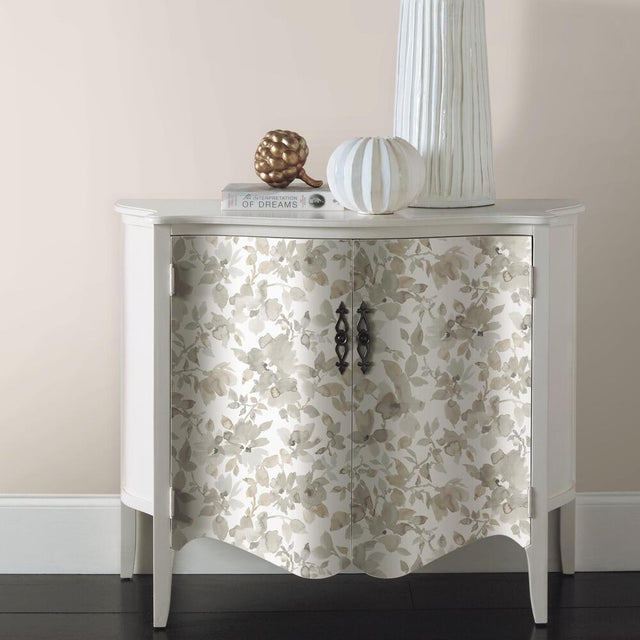 RoomMates RMK11236WP Watercolor Floral Peel and Stick Wallpaper - Eade's Wallpaper