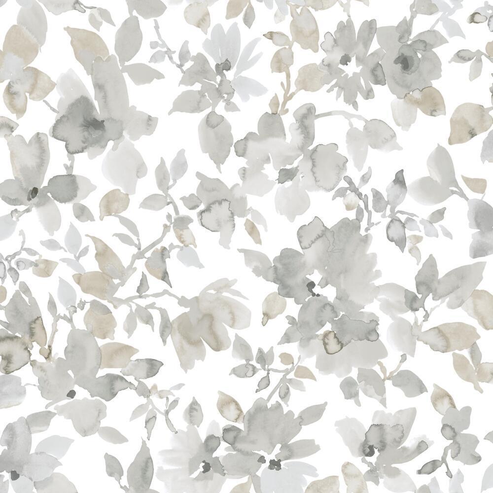 RoomMates RMK11235WP Watercolor Floral Peel and Stick Wallpaper - Eade's Wallpaper