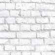 RoomMates RMK11237WP White Brick Peel & Stick Wallpaper - Eade's Wallpaper
