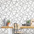 RoomMates RMK11269WP Fracture Peel and Stick Wallpaper - Eade's Wallpaper
