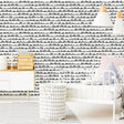 RoomMates RMK11993WP Doodle Scallop Peel and Stick Wallpaper - Eade's Wallpaper
