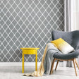 RoomMates RMK9018WP Modern Trellis Peel and Stick Wallpaper - Eade's Wallpaper