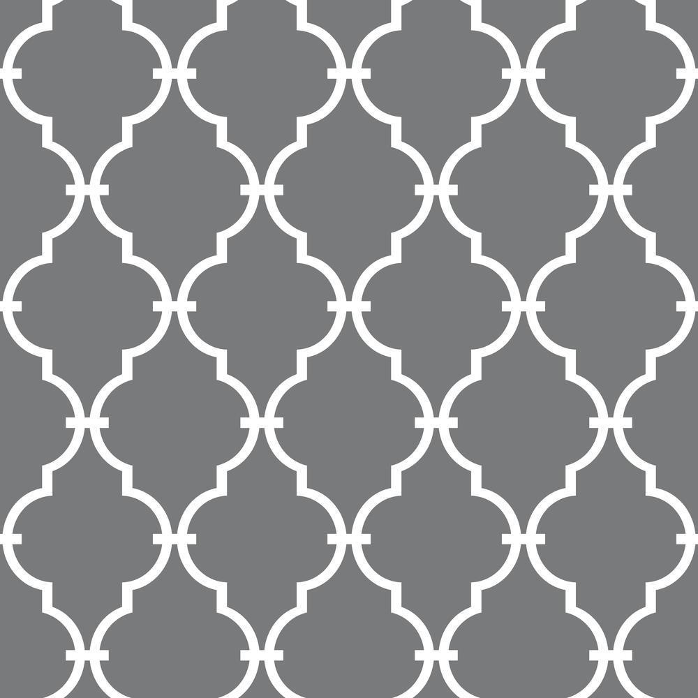 RoomMates RMK11288WP Modern Trellis Peel and Stick Wallpaper - Eade's Wallpaper