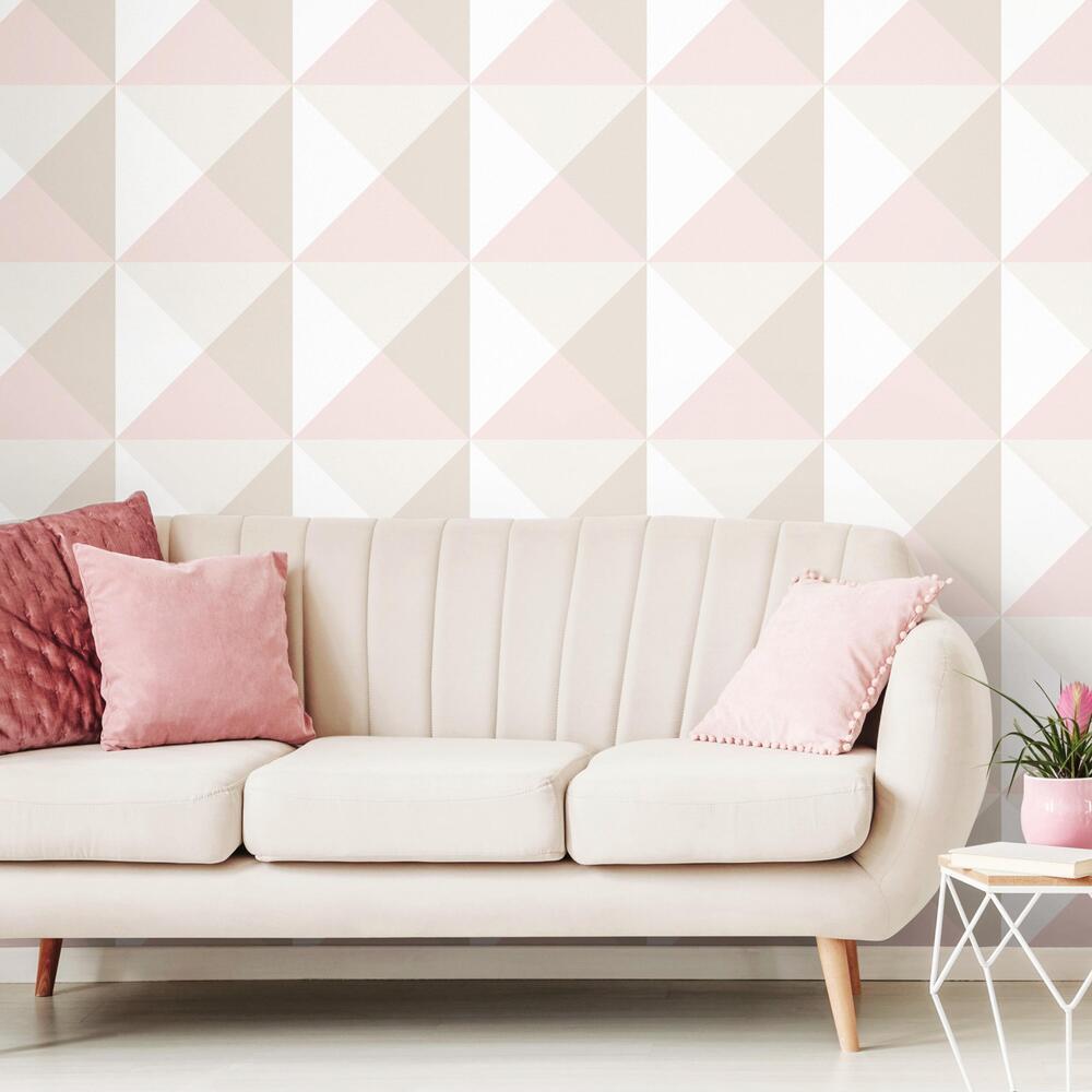 RoomMates RMK11310RL Origami Peel and Stick Wallpaper - Eade's Wallpaper