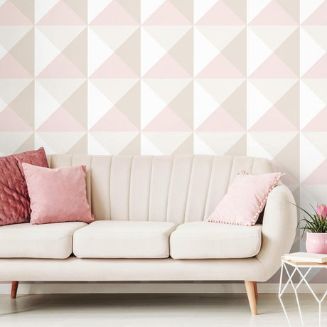 RoomMates RMK11310RL Origami Peel and Stick Wallpaper - Eade's Wallpaper