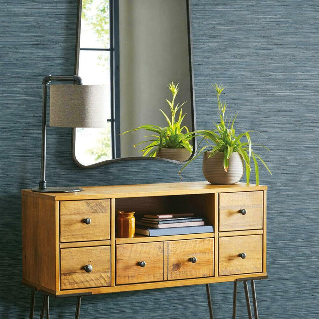 RoomMates RMK11078WP Faux Grasscloth Peel and Stick Wallpaper - Eade's Wallpaper