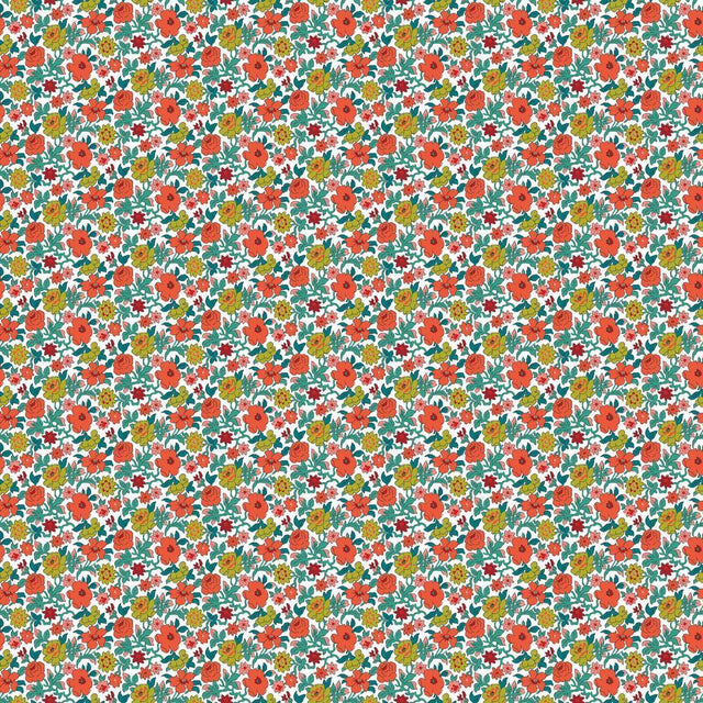 RoomMates RMK11315RL Floral Ditzy Vine Peel and Stick Wallpaper - Eade's Wallpaper