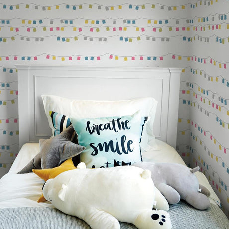 RoomMates RMK11340RL Lanterns Peel and Stick Wallpaper - Eade's Wallpaper