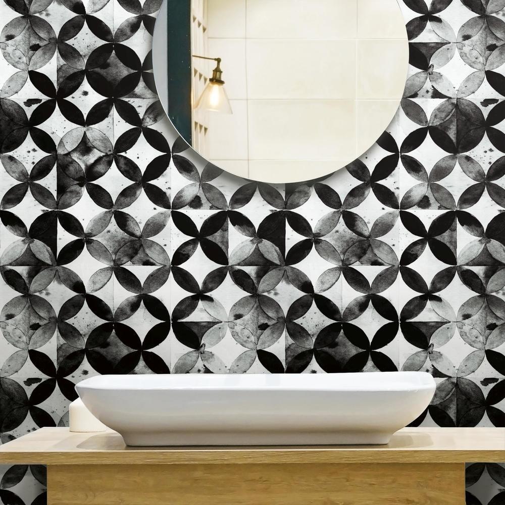 RoomMates RMK11354RL Paul Brent Moroccan Tile Peel and Stick Wallpaper - Eade's Wallpaper