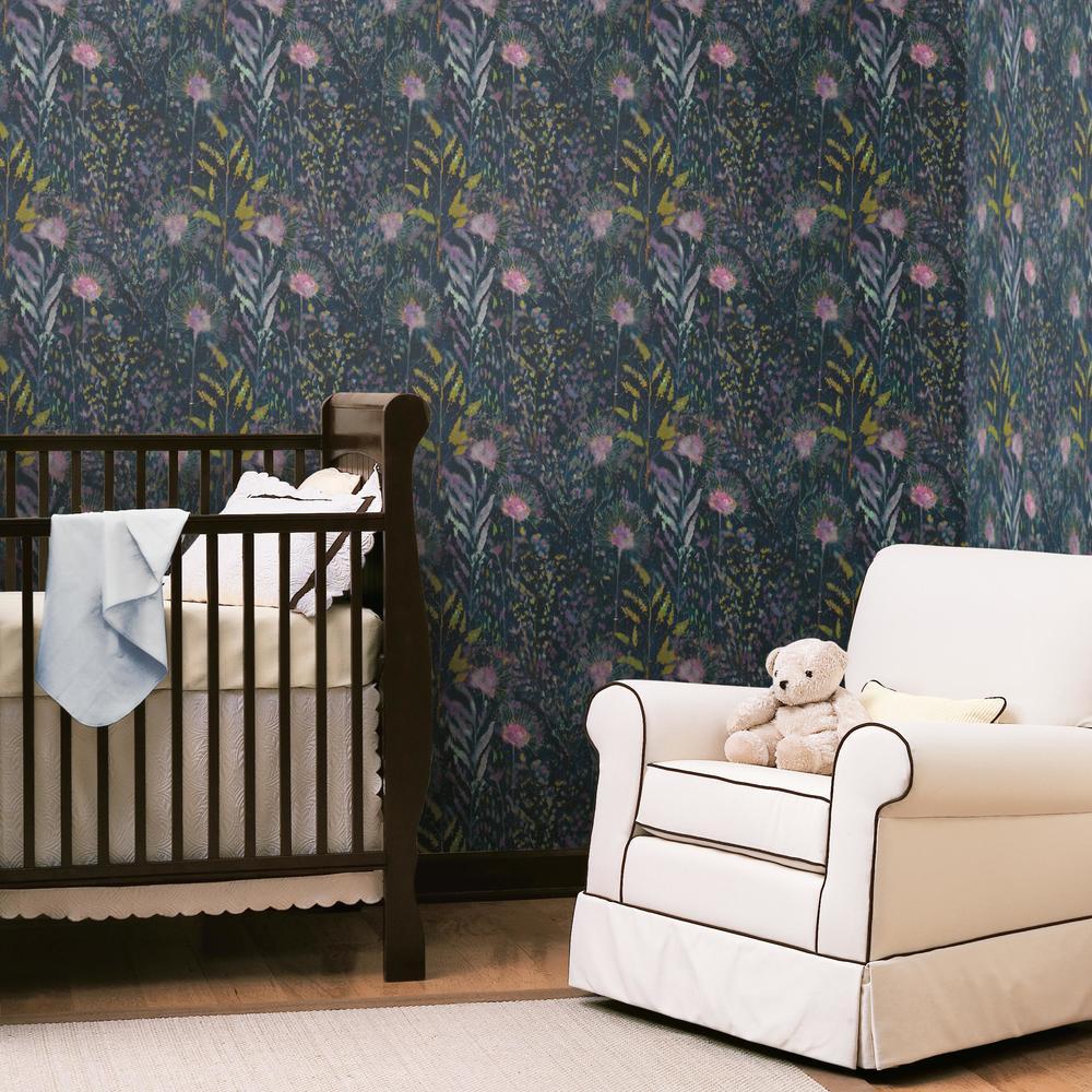 RoomMates RMK11944WP Dandelion Peel and Stick Wallpaper - Eade's Wallpaper