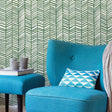 RoomMates RMK11632WP Cat Coquillette Herringbone Peel & Stick Wallpaper - Eade's Wallpaper