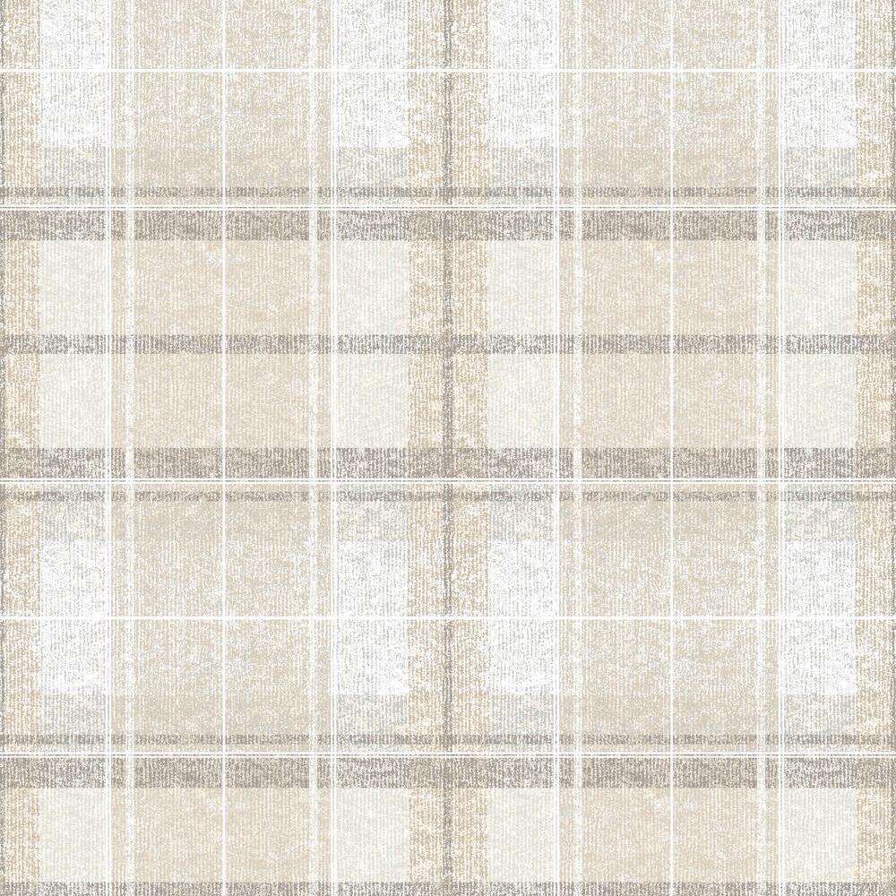 RoomMates RMK11395RL Tweed Plaid Peel and Stick Wallpaper - Eade's Wallpaper