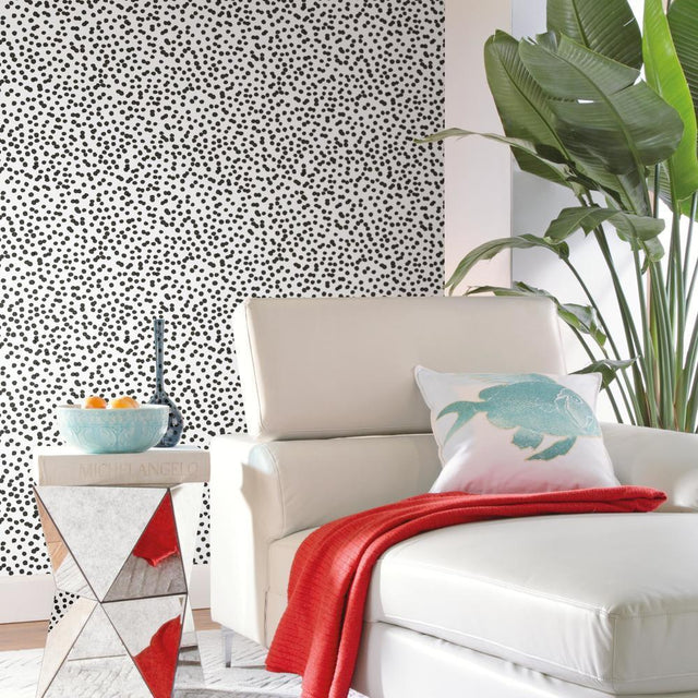 RoomMates RMK3504WP Confetti Peel and Stick Wallpaper - Eade's Wallpaper