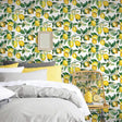 RoomMates RMK11657WP Lemon Zest Peel and Stick Wallpaper - Eade's Wallpaper