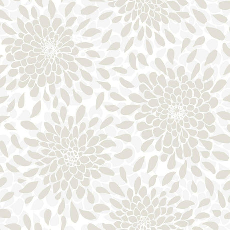 RoomMates RMK11480WP Toss the Bouquet Peel and Stick Wallpaper with Metallic Inks - Eade's Wallpaper