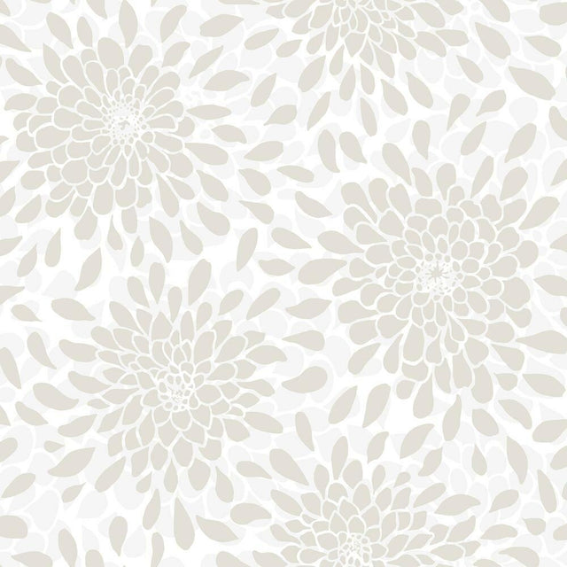 RoomMates RMK11480WP Toss the Bouquet Peel and Stick Wallpaper with Metallic Inks - Eade's Wallpaper