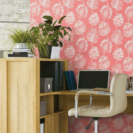 RoomMates RMK11842WP Batik Jacobean Premium Peel + Stick Wallpaper - Eade's Wallpaper