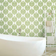 RoomMates RMK11511WP Hygge Fern Damask Peel and Stick Wallpaper - Eade's Wallpaper