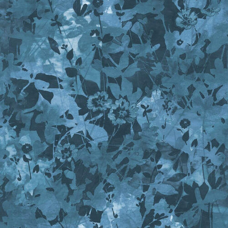 RoomMates RMK11563RL Wildflower Shadows Peel and Stick Wallpaper - Eade's Wallpaper